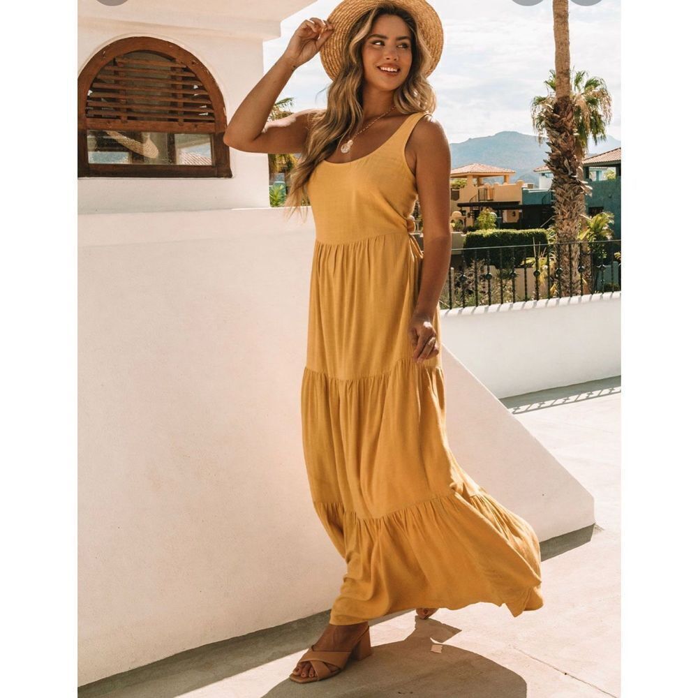 NWT Lovestitch Moonstruck Maxi Dress L